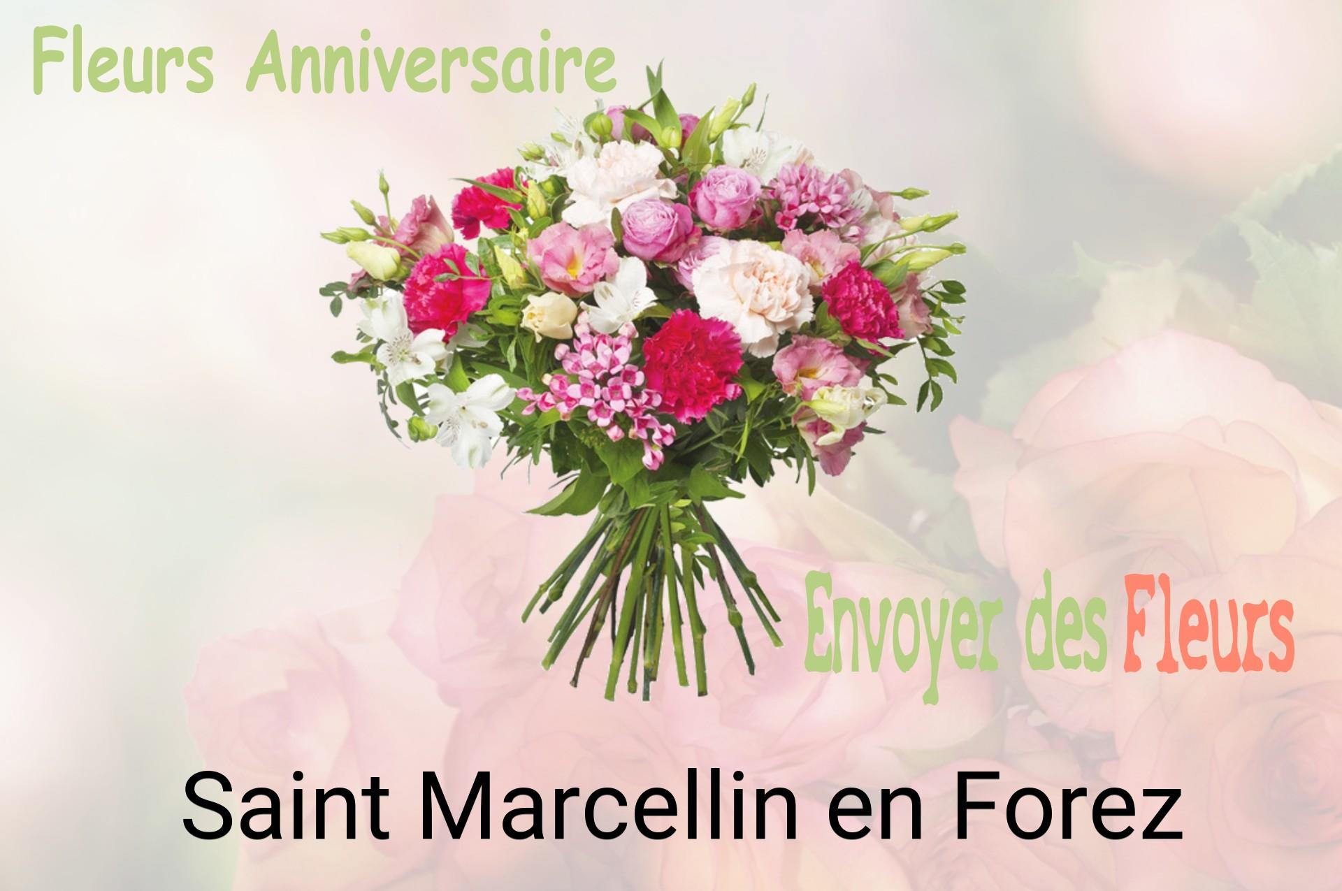 Bouquet de fleurs d’anniversaire livré à Saint-Marcellin-en-Forez