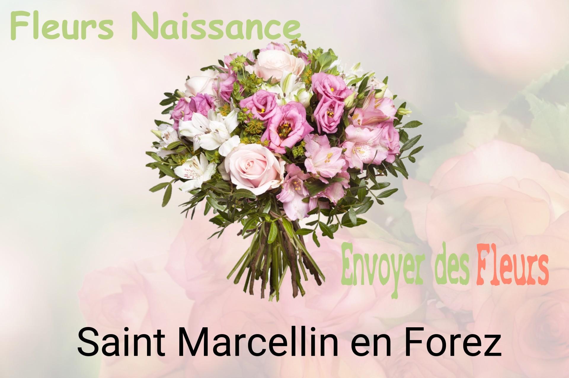 Bouquet de fleurs de naissance livré à Saint-Marcellin-en-Forez