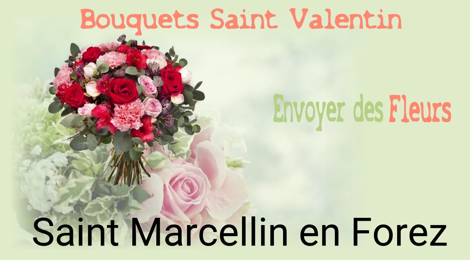 Roses de Saint-Valentin livrées à Saint-Marcellin-en-Forez